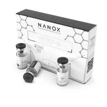GHRP-6, 5 VIALS x 5MG Nanox Nanox